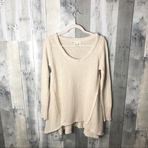 Kaisely Anthropologie Cream Tunic 